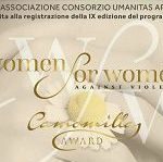 Al via a Napoli “Women for Women against Violence – Camomilla Award”