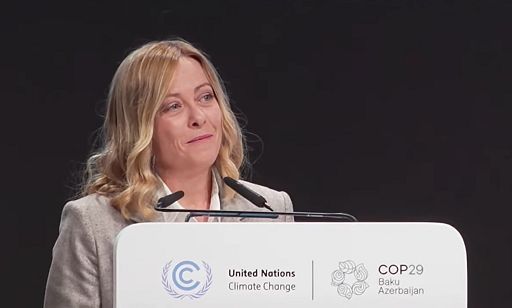 Clima, Meloni alla Cop29: io madre, lavoro per la generazione di mia figlia. Serve responsabiità