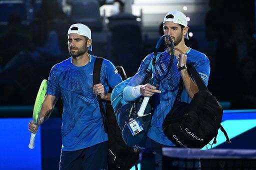 Tennis, Atp Finals, prima sconfitta per Bolelli-Vavassori