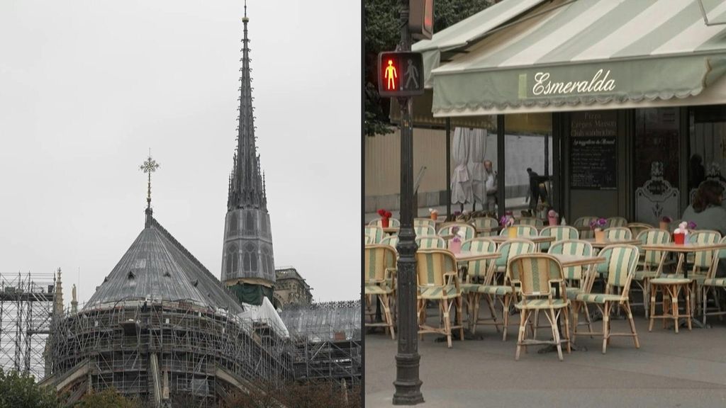 Francia, sopravvissuta a incendio torna a Notre Dame statua della Vergine