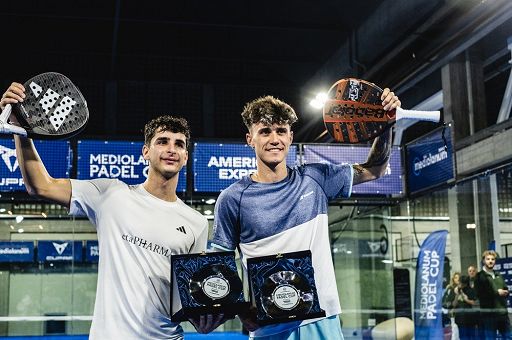 Padel, all’Open Fitp di Como trionfano Abbate e Graziotti