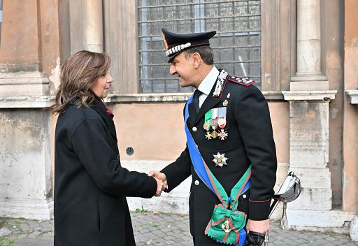 Virgo Fidelis, Rauti: auguri e gratitudine ai carabinieri