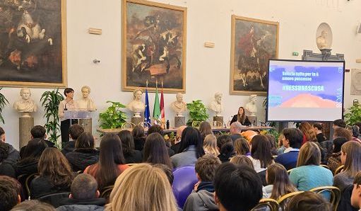 Violenza donne, in Campidoglio 150 giovani da sette scuole romane