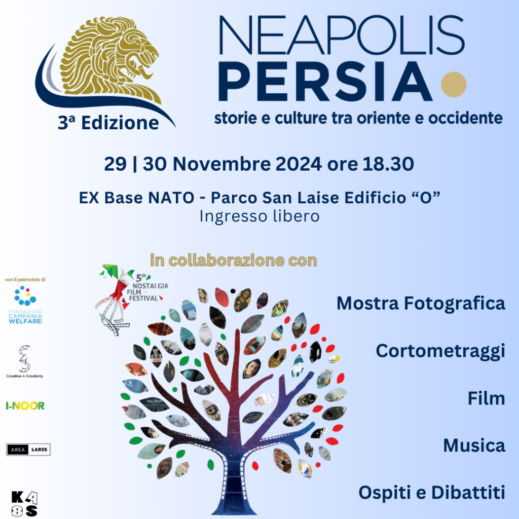 NeapolisPersia, al via la terza edizione – Un viaggio di storie e culture tra Oriente e Occidente 