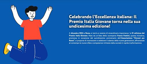 Premio Italia Giovane a 21 giovani talenti italiani