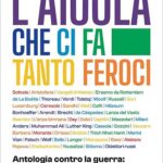 “L’aiuola che ci fa tanto feroci”: un’antologia contro la guerra