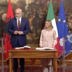 Meloni: oggi firma intesa per energia verde da Albania a Italia